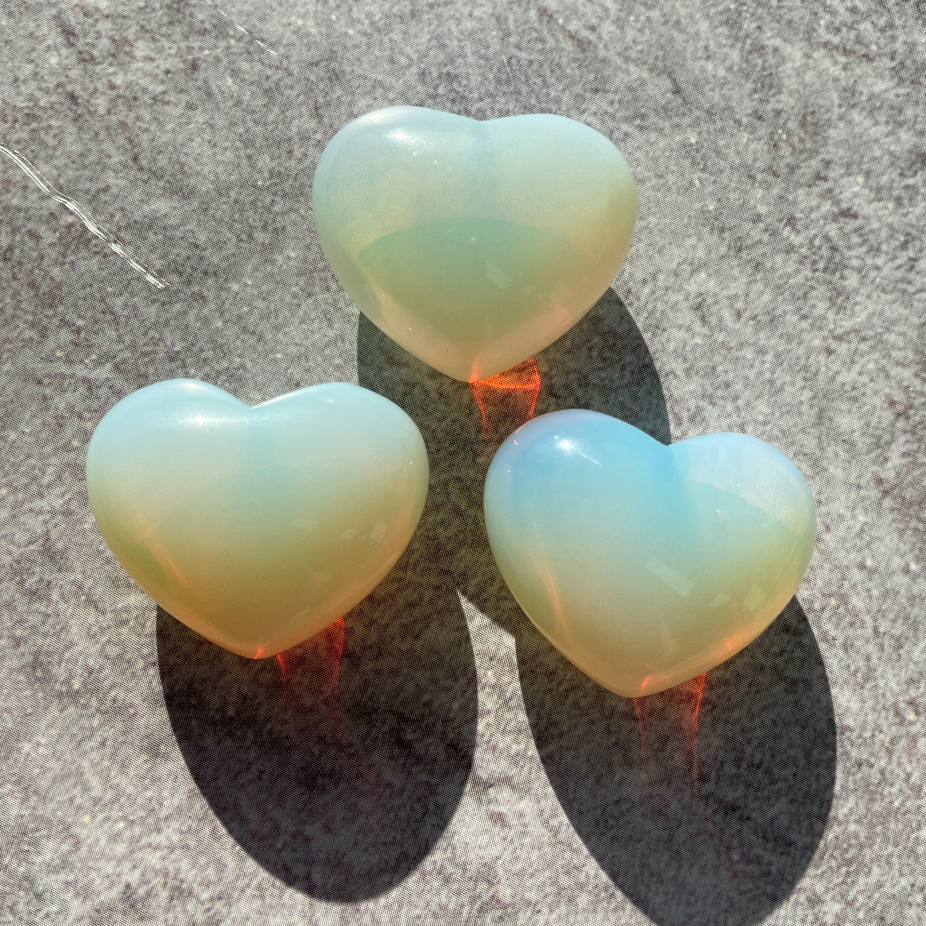 Opalite Heart 3cm Opalite Heart 3cm